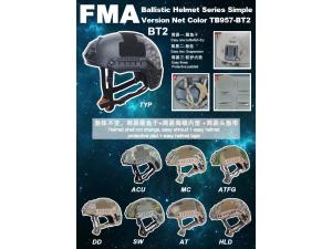 FMA Ballistic helmet series simple version net color TB957-BT2